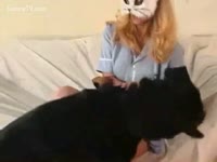 Masked Girl and Zoophilia